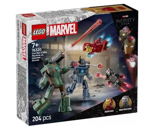 Lego Marvel Super Heroes Iron Man & War Machine 76320