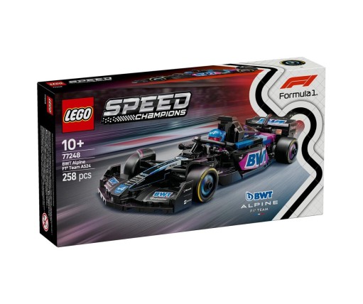 Lego Speed Champions F1 BWT Alpine Racing Car 77248