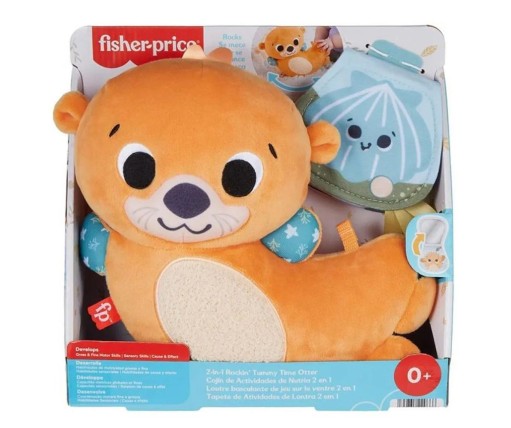 Fisher Price Βίδρα Με Κίνηση & Μαλακό Βιβλιαράκι