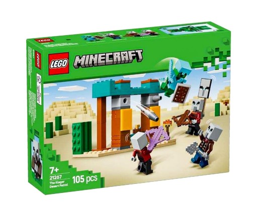 Lego Minecraft The Illager Desert Patrol 21267