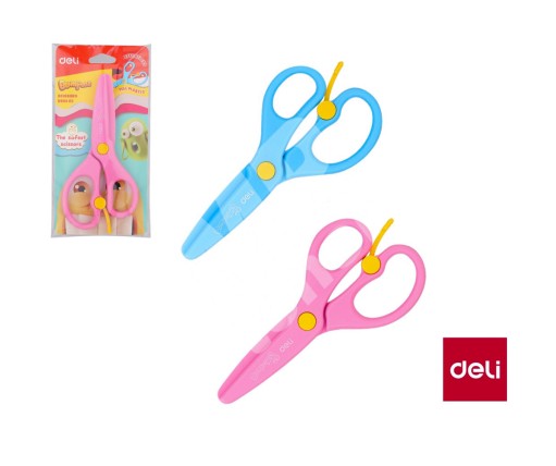 Deli Παιδικό Ψαλίδι 13cm Με Πλαστική Λεπίδα