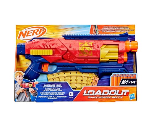 Nerf Εκτοξευτής Loadout Shadowspeed Recon N-Series
