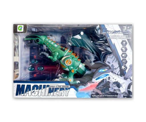 Machinery Δράκος Ρομπότ Με Φωτιά Πράσινος 88686