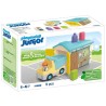 Playmobil Junior Ανατρεπόμενο Φορτηγό με Εργάτη 71686