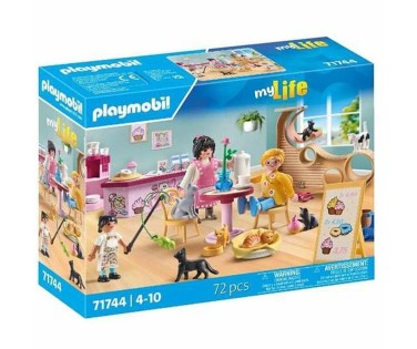 Playmobil MyLife Καφετέρια Με Γάτες 71744
