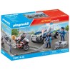 Playmobil Action Heroes Μπλόκο Αστυνομίας και Ληστής 71811
