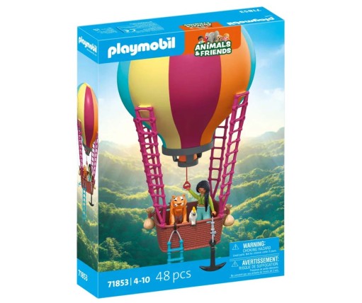 Playmobil Animals & Friends Πτήση Με Αερόστατο 71853