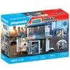 Playmobil City Action Αστυνομικό Τμήμα Με Δωμάτιο Ερευνών 71874