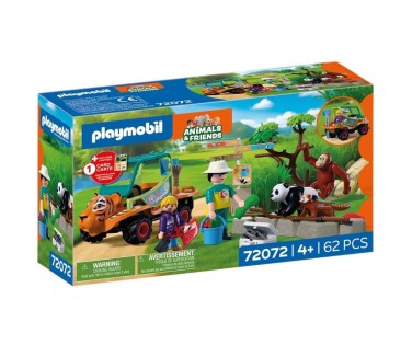 Playmobil Animals & Friends Φροντιστής Ζώων Πάρκου 72072