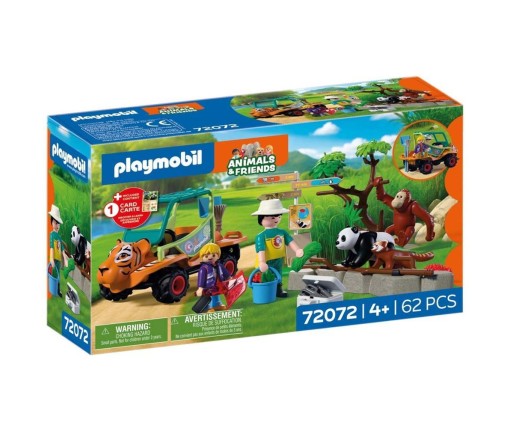 Playmobil Animals & Friends Φροντιστής Ζώων Πάρκου 72072