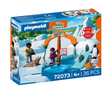 Playmobil Animals & Friends Εξερευνώντας Τα Ζώα Των Πάγων 72073