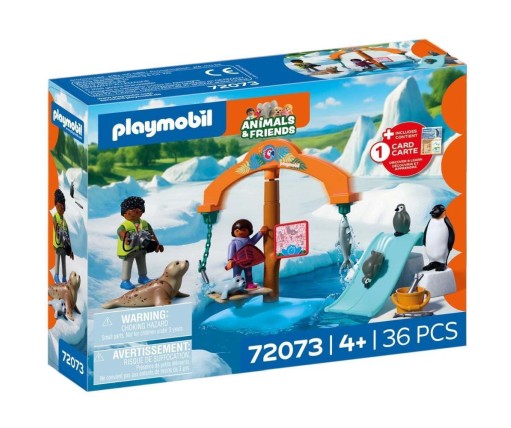 Playmobil Animals & Friends Εξερευνώντας Τα Ζώα Των Πάγων 72073