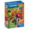 Playmobil Animals & Friends Τίγρης Και Επισκέπτης Πάρκου 72089