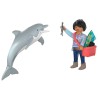 Playmobil Animals & Friends Δελφίνι Και Επισκέπτης Πάρκου 72091