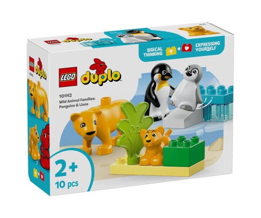Lego Duplo Wild Animal Families Penguins & Lions 10442