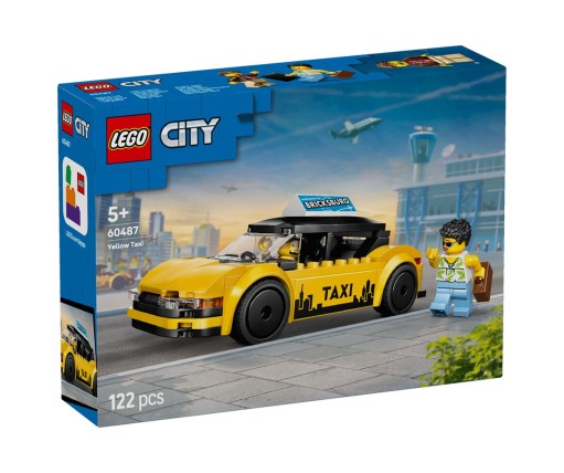 Lego City Yellow Taxi 60487