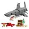 Lego Creator 3-in-1 Fierce Shark With A Treasure Chest 31381