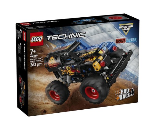 Lego Technic Monster Jam Grave Digger Fire And Ice 42219