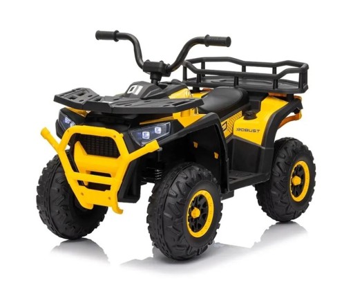 Παιδική Γουρούνα Ηλεκτροκίνητη Quad Motor 12V 7Ah Κίτρινη 412234