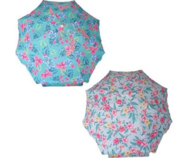 Ομπρέλα Θαλάσσης Floral 1.80m 1502