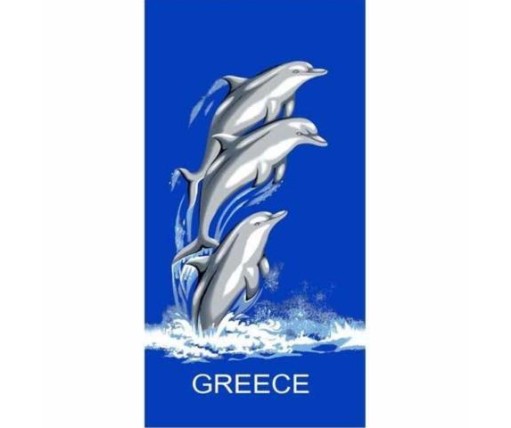 Πετσέτα Θαλάσσης 3 Δελφίνια 6292