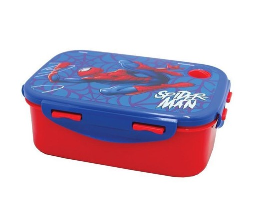 Gim Πλαστικό Παιδικό Δοχείο Φαγητού Spiderman 800ml 557-02265