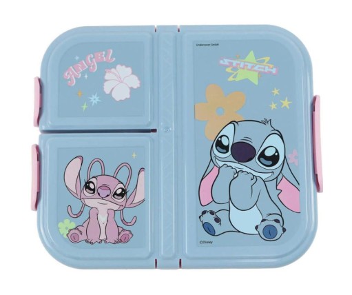 Gim Stitch Πλαστικό Παιδικό Δοχείο Φαγητού 800ml 552-05277