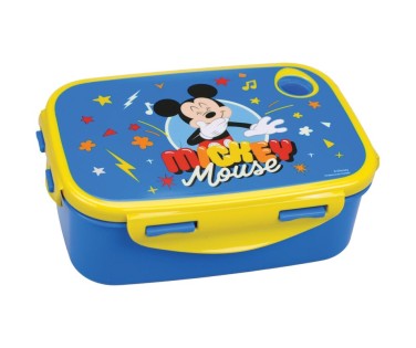 Gim Mickey Mouse Πλαστικό Παιδικό Δοχείο Φαγητού 900ml 553-17265