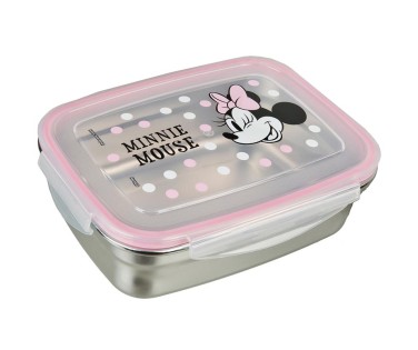 Gim Ανοξείδωτο Παιδικό Δοχείο Φαγητού Minnie 550ml 553-06268