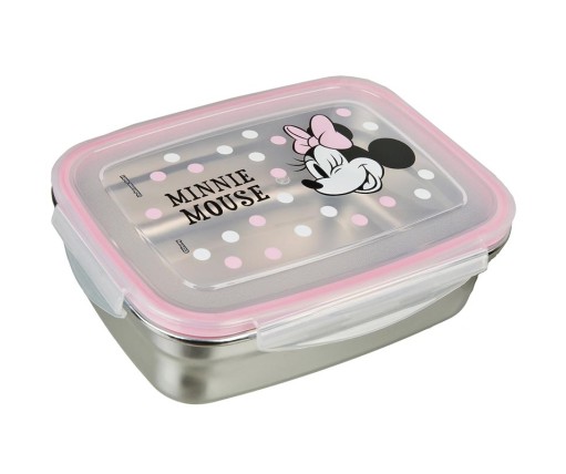 Gim Ανοξείδωτο Παιδικό Δοχείο Φαγητού Minnie 550ml 553-06268