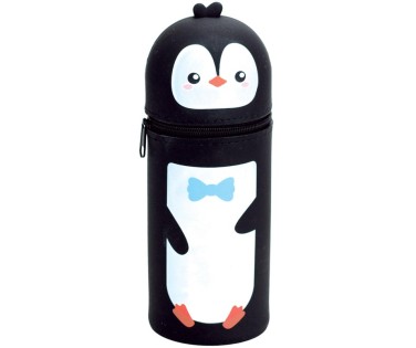 Gim Happy Life Penguin Κασετίνα Από Σιλικόνη 300-01312