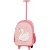 Polo Τσάντα Τρόλεϊ Νηπιαγωγείου Fizz Swan 965001-8449