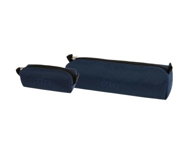 Polo Wallet Κασετίνα Βαρελάκι με 1 Θήκη Μπλε 937006-5000