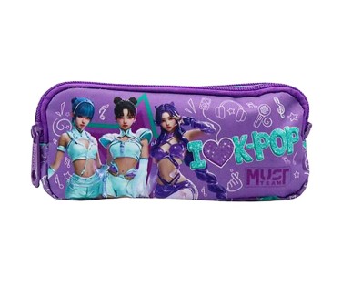 Must Team Κασετίνα K-pop Μωβ 587783