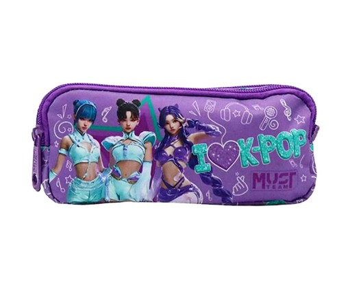 Must Team Κασετίνα K-pop Μωβ 587783