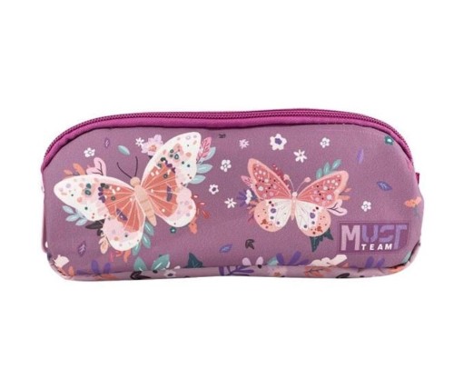 Must Team Κασετίνα Βαρελάκι Butterflies Lilac 587224