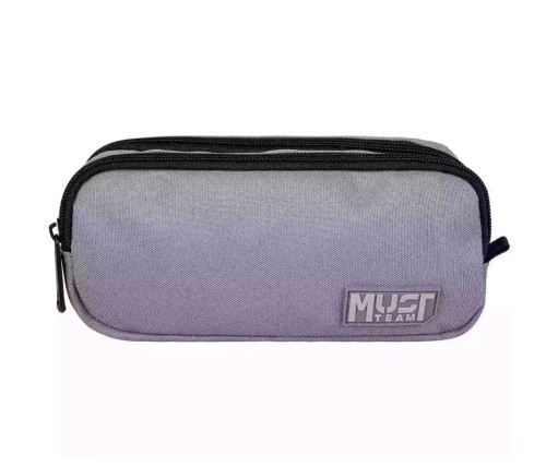 Must Team  Κασετίνα Βαρελάκι Monochrome Γκρι 586423