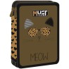 Must Κασετίνα Διπλή Γεμάτη Meow 587271