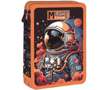 Must Κασετίνα Διπλή Γεμάτη Astronaut 587241