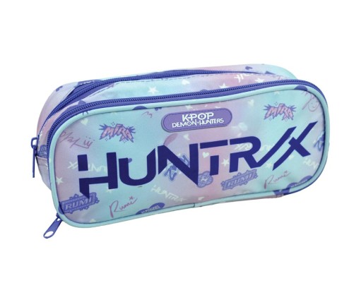 Gim Κασετίνα Βαρελάκι Οβάλ Hunters Huntrix Purple 364-02144
