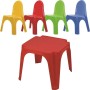 Starplast Σετ Τραπέζι Με 4 Καρέκλες Red Beneton 052900