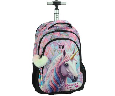 Back Me Up Τσάντα Τρόλεϊ Δημοτικού Pastel Unicorn 357-41074