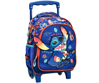 Gim Σχολική Τσάντα Τρόλεϊ Νηπιαγωγείου Disney Stitch 342-00072