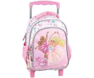 Gim Σχολική Τσάντα Τρόλεϊ Νηπιαγωγείου Barbie 349-96072