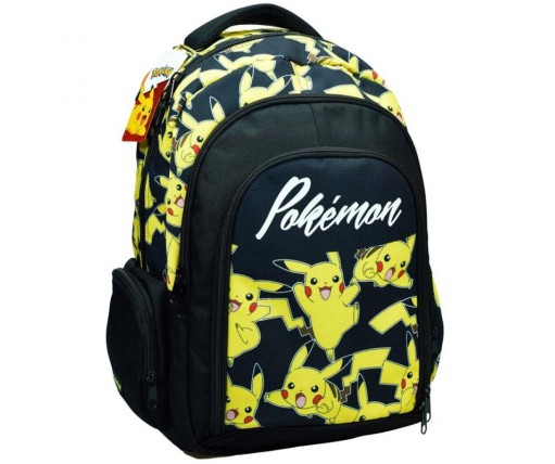 Gim Σχολική Τσάντα Πλάτης Δημοτικού Pokemon Pikachu 316-11031