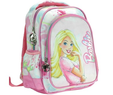 Gim Σχολική Τσάντα Πλάτης Νηπιαγωγείου Barbie Paints 349-89054