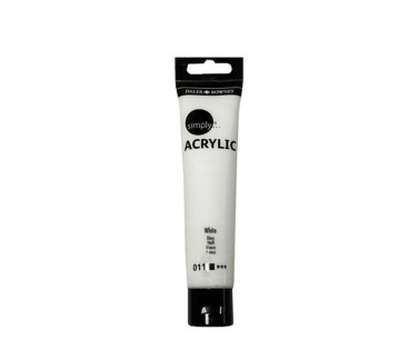 Ακρυλικό Χρώμα Daler Rowney Simply White - 011 - 75ml