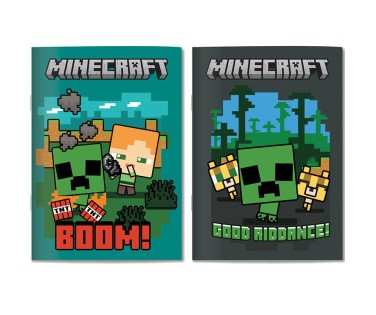 Gim Τετράδιο Minecraft 17x25cm 316-04400