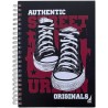 Αιγαίο Σπιράλ Τετράδιο Ριγέ Α4 / 5 Θεμάτων Authentic Originals