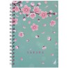 Αιγαίο Σπιράλ Τετράδιο Ριγέ 17x25cm B5 / 3 Θεμάτων Sakura